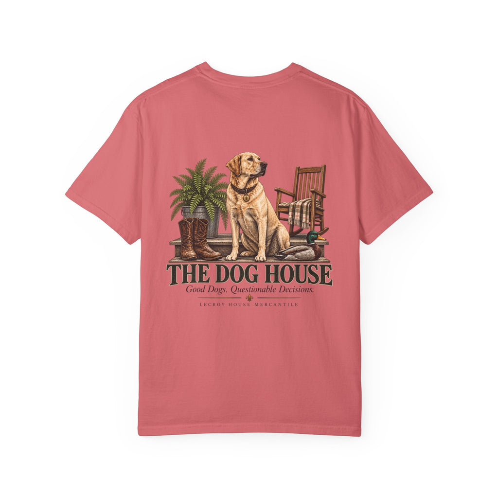 Dog House Graphic T-Shirt — 'The Dog House' Labrador Design