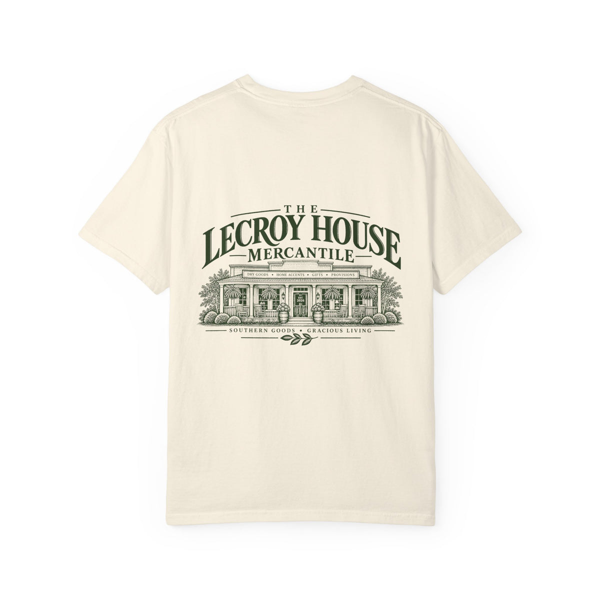 Lecroy House Mercantile T-Shirt — Vintage Storefront Graphic Tee