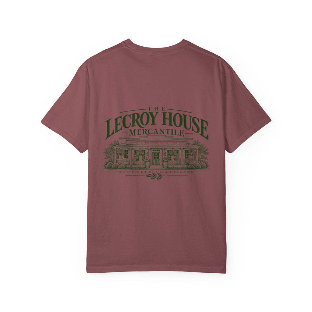 Lecroy House Mercantile T-Shirt — Vintage Storefront Graphic Tee