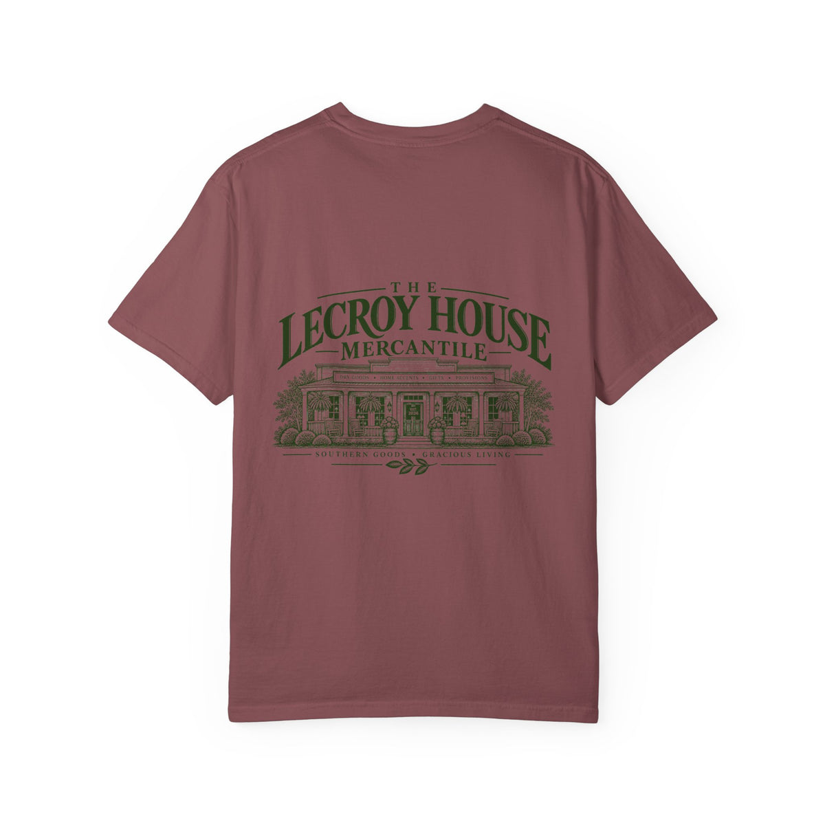 Lecroy House Mercantile T-Shirt — Vintage Storefront Graphic Tee