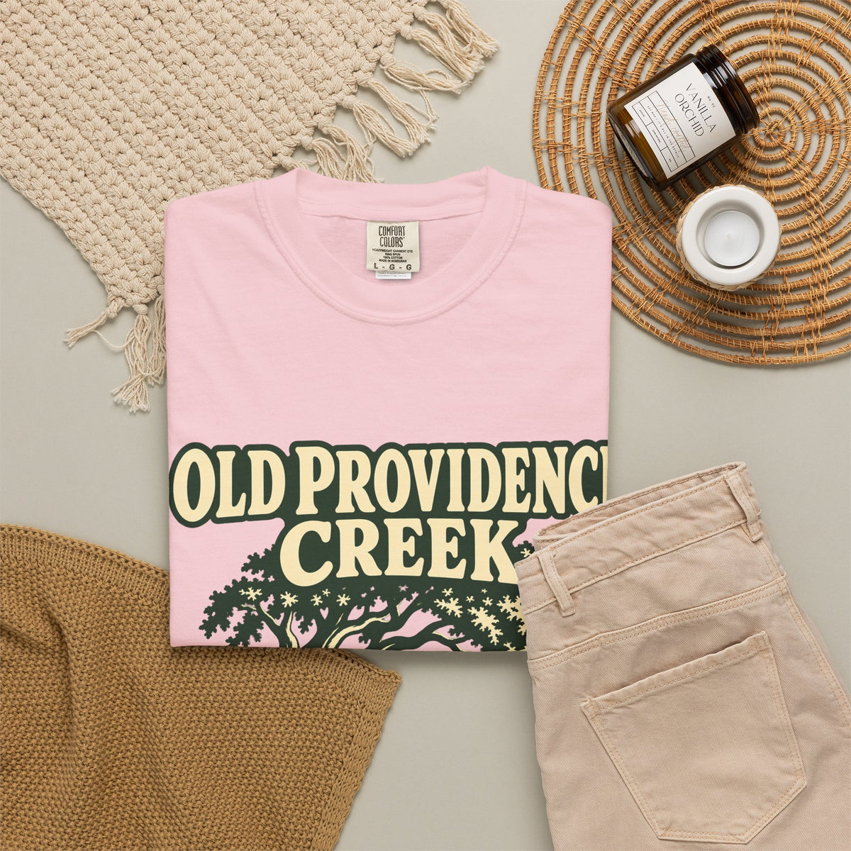 Old Providence Creek T-Shirt — Vintage Creekside Nature Tee