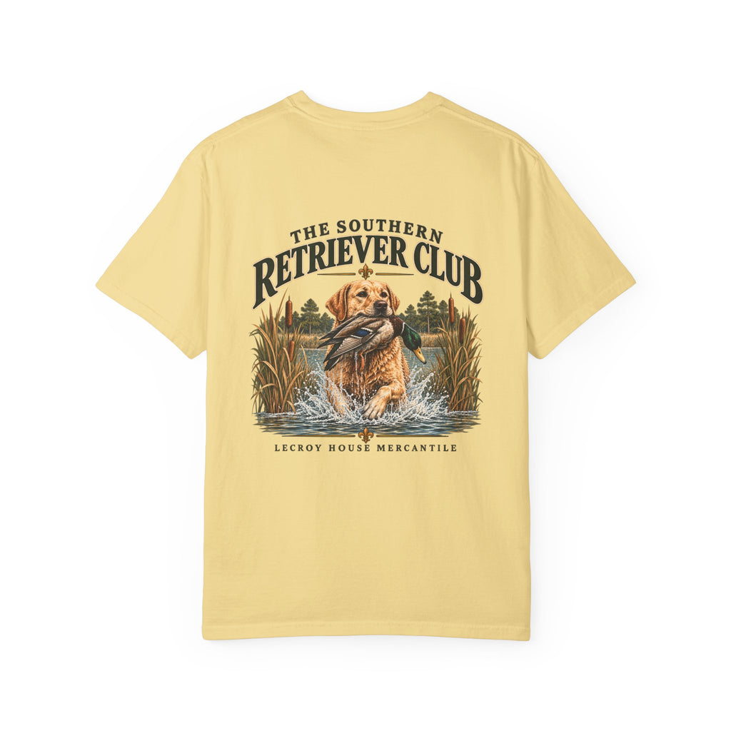 Retriever Club T-Shirt – 'The Southern Retriever Club' Hunting Dog Graphic Tee