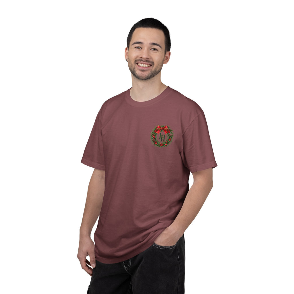 Christmas at the House T-Shirt — “Come Home for Christmas” Holiday Tee