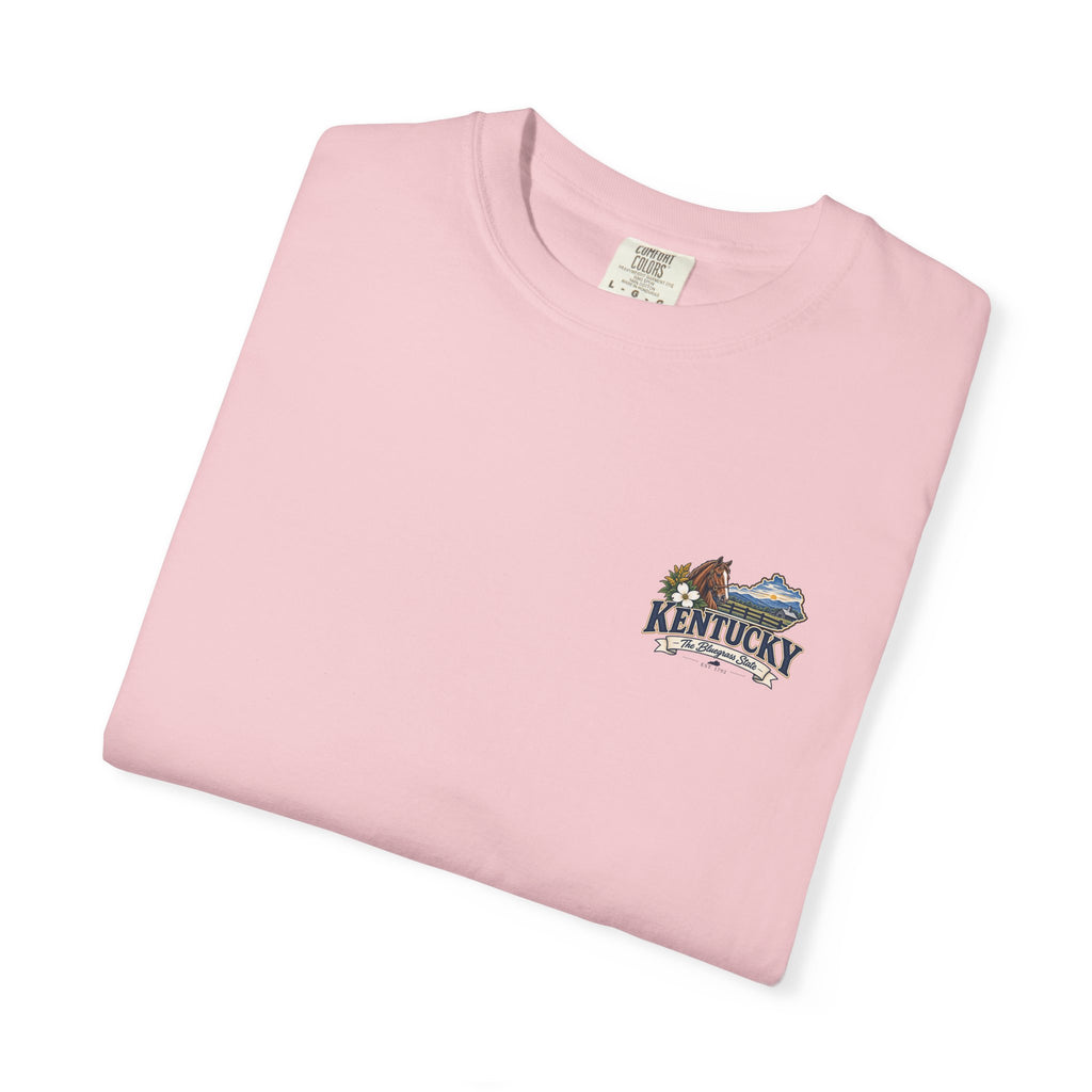 Kentucky Scenic Horseback T-Shirt — The Bluegrass State Graphic Tee