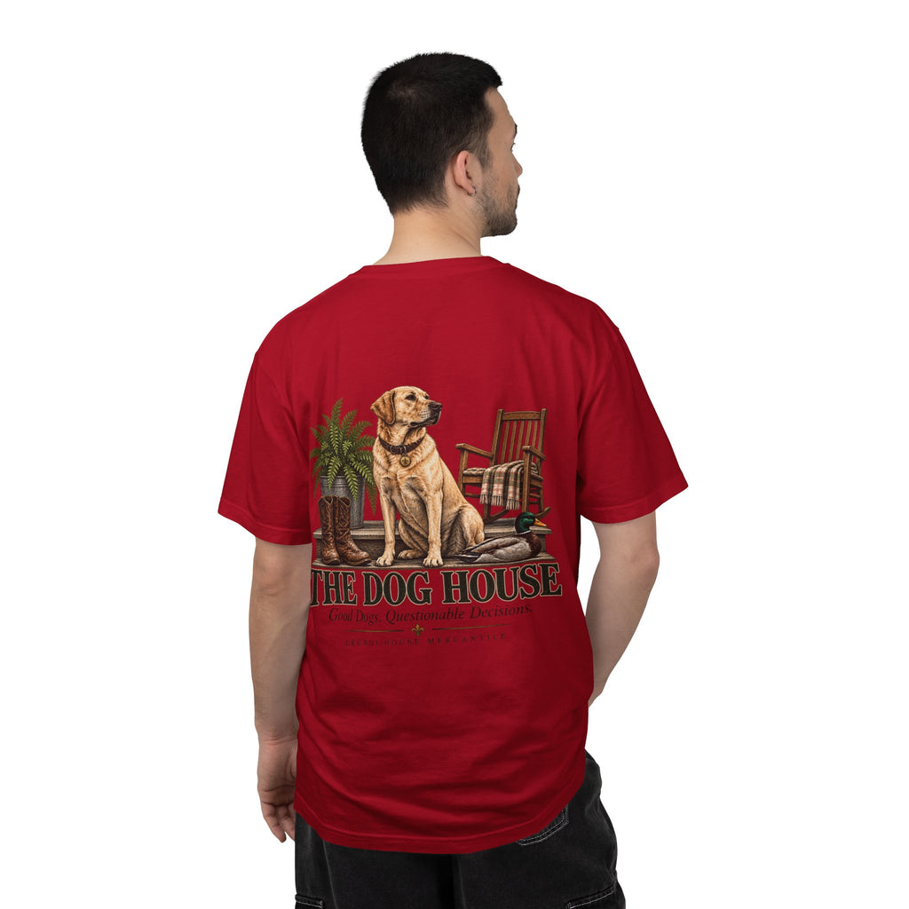 Dog House Graphic T-Shirt — 'The Dog House' Labrador Design