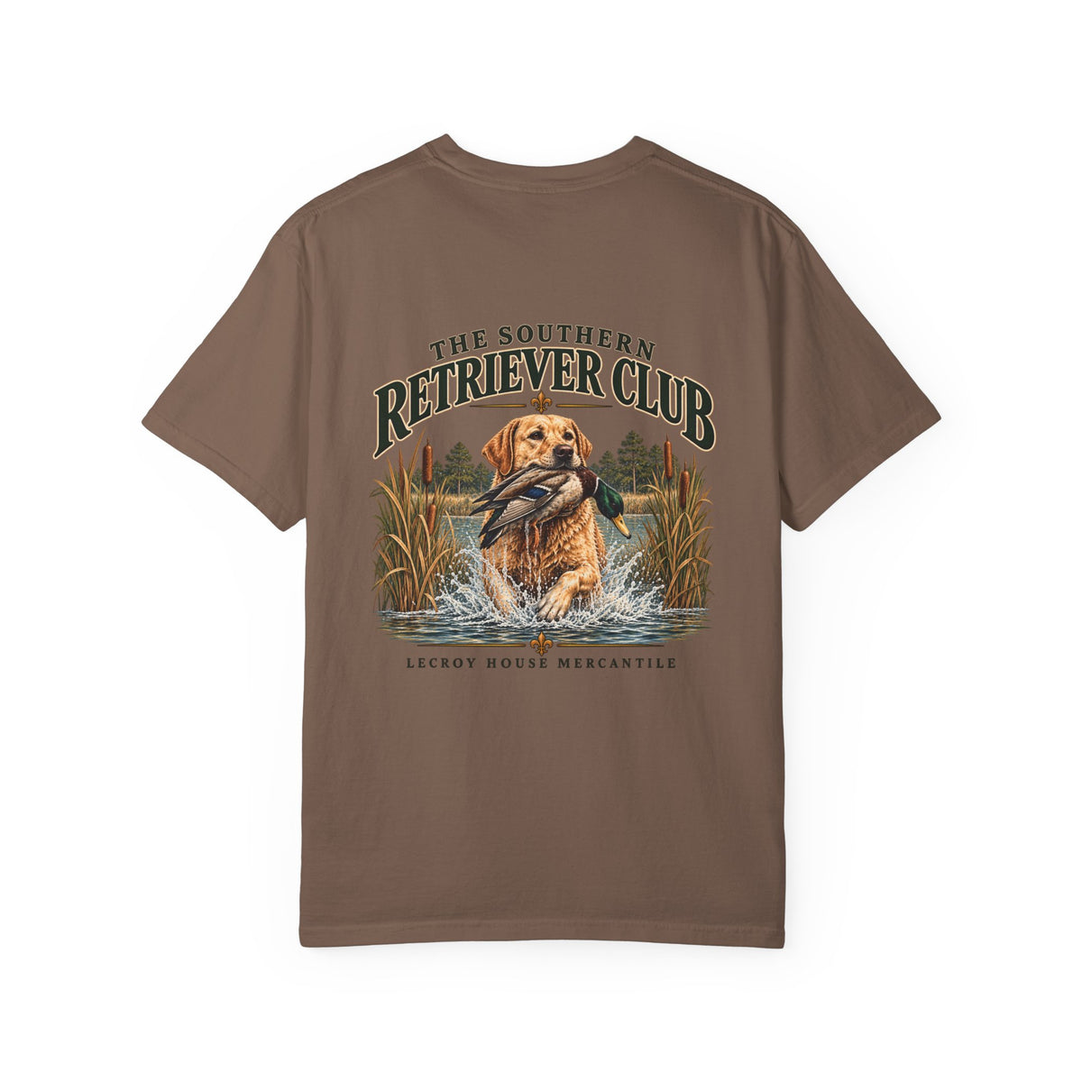 Retriever Club T-Shirt – 'The Southern Retriever Club' Hunting Dog Graphic Tee