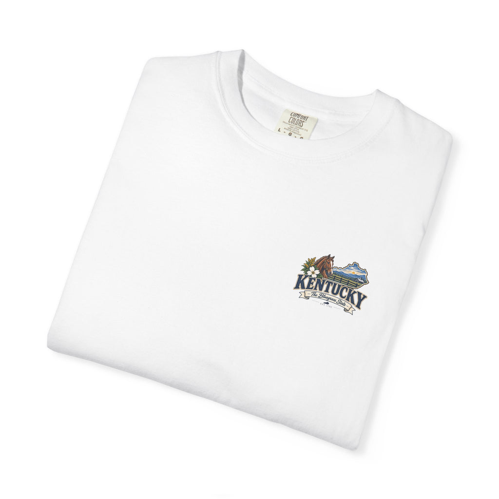 Kentucky Scenic Horseback T-Shirt — The Bluegrass State Graphic Tee