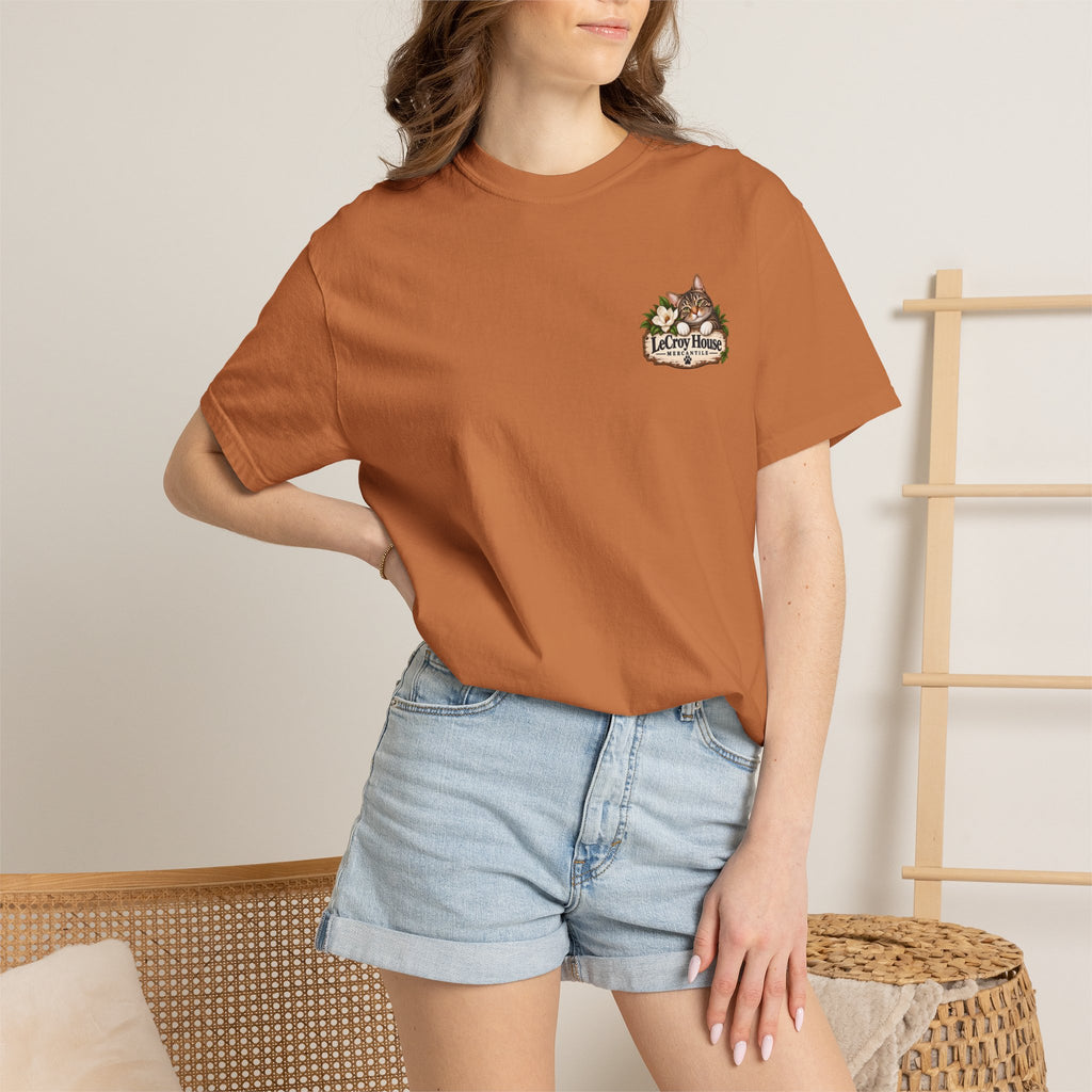 House Cat T-Shirt — Cozy Cat Lover Graphic Tee