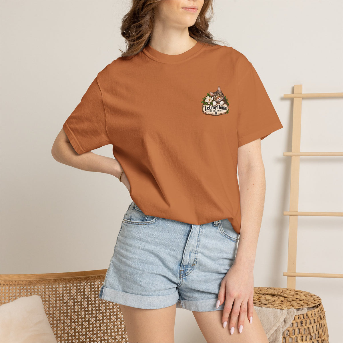 House Cat T-Shirt — Cozy Cat Lover Graphic Tee