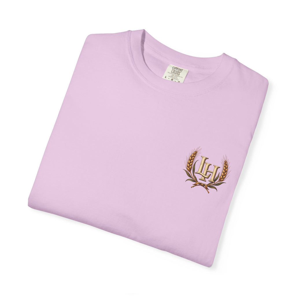 Thanksgiving Harvest T-Shirt — "Gather Close, Give Thanks" Fall Tee