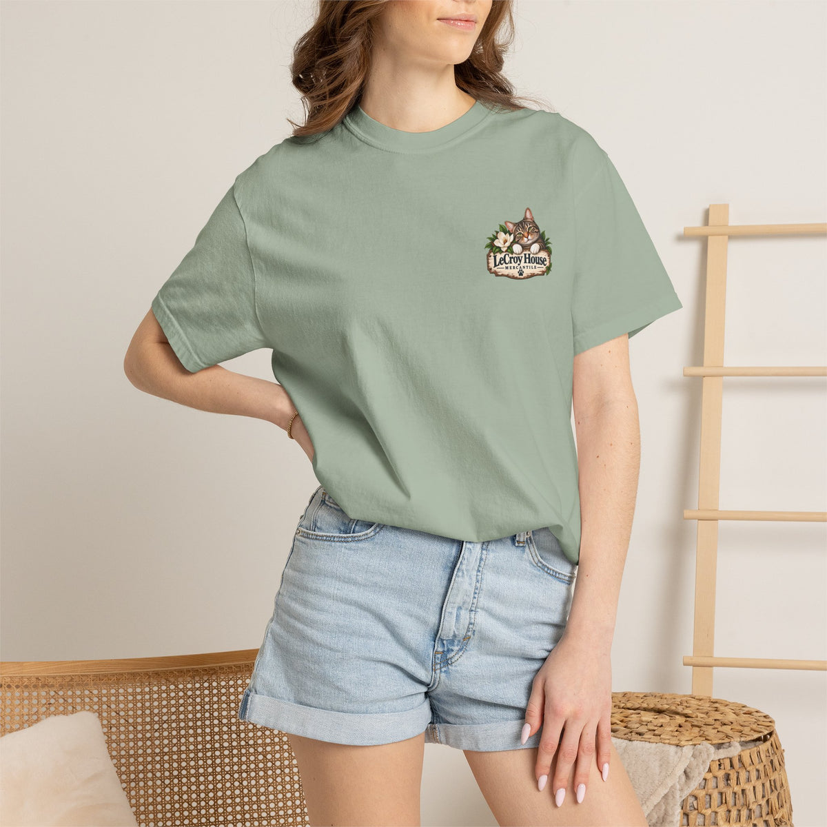 House Cat T-Shirt — Cozy Cat Lover Graphic Tee