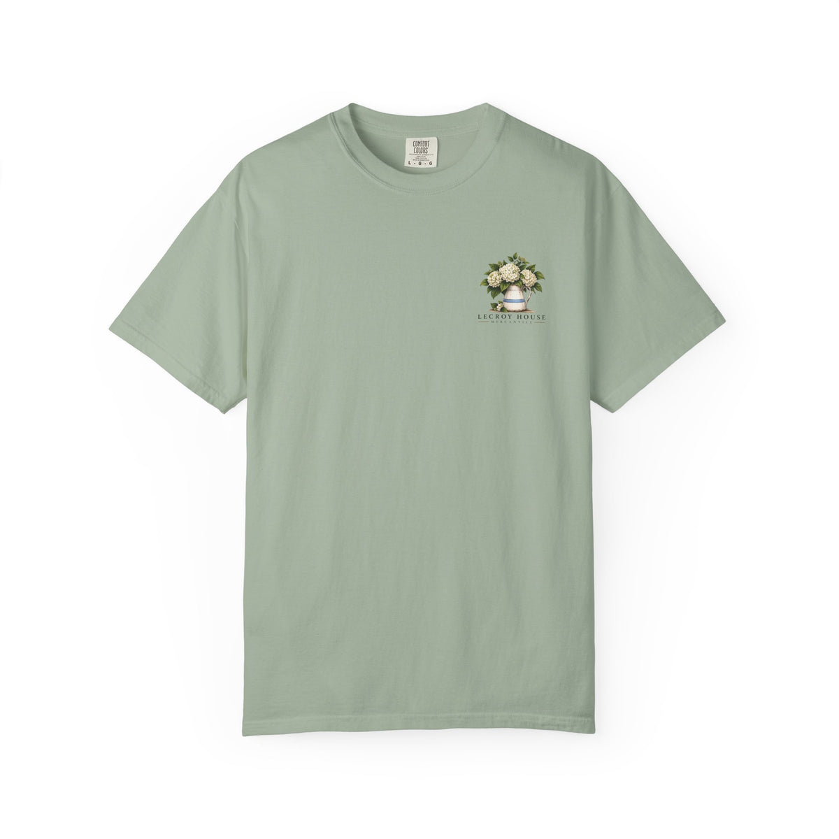 T-Shirt — "Stay For Supper" Scenic Dinner Porch Graphic