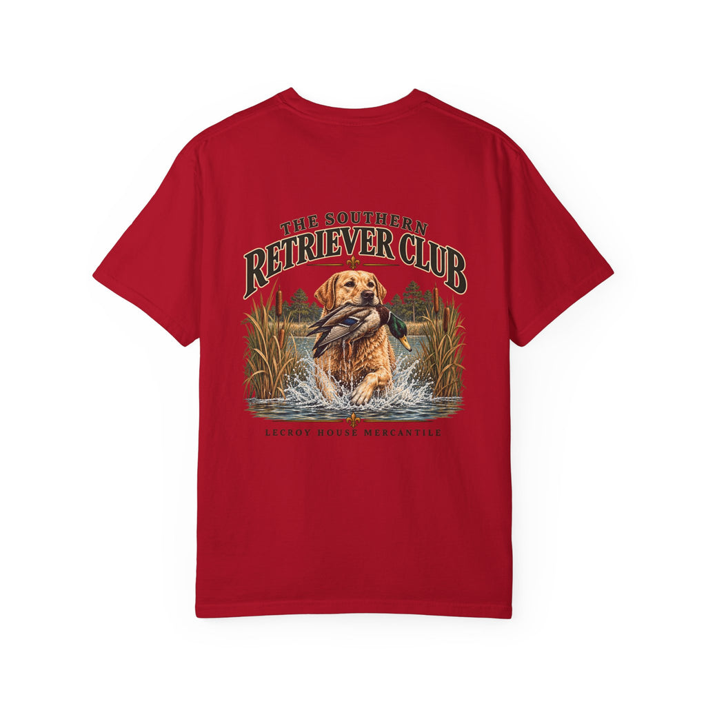 Retriever Club T-Shirt – 'The Southern Retriever Club' Hunting Dog Graphic Tee