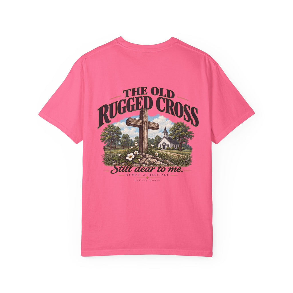 The Old Rugged Cross T-shirt — Christian Cross Graphic Tee