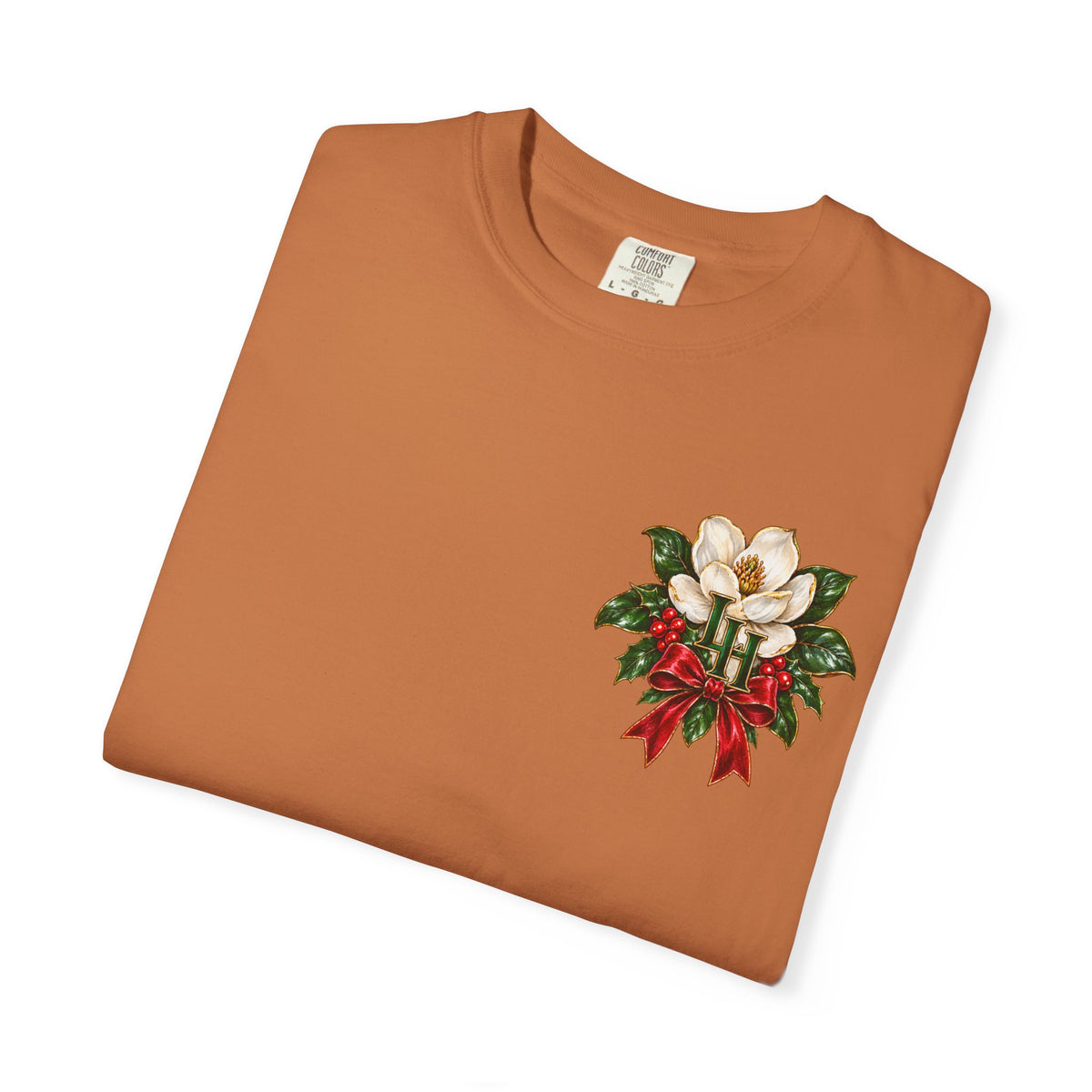 Christmas Magnolia T-Shirt — “A Very Merry Southern Christmas” Holiday Tee