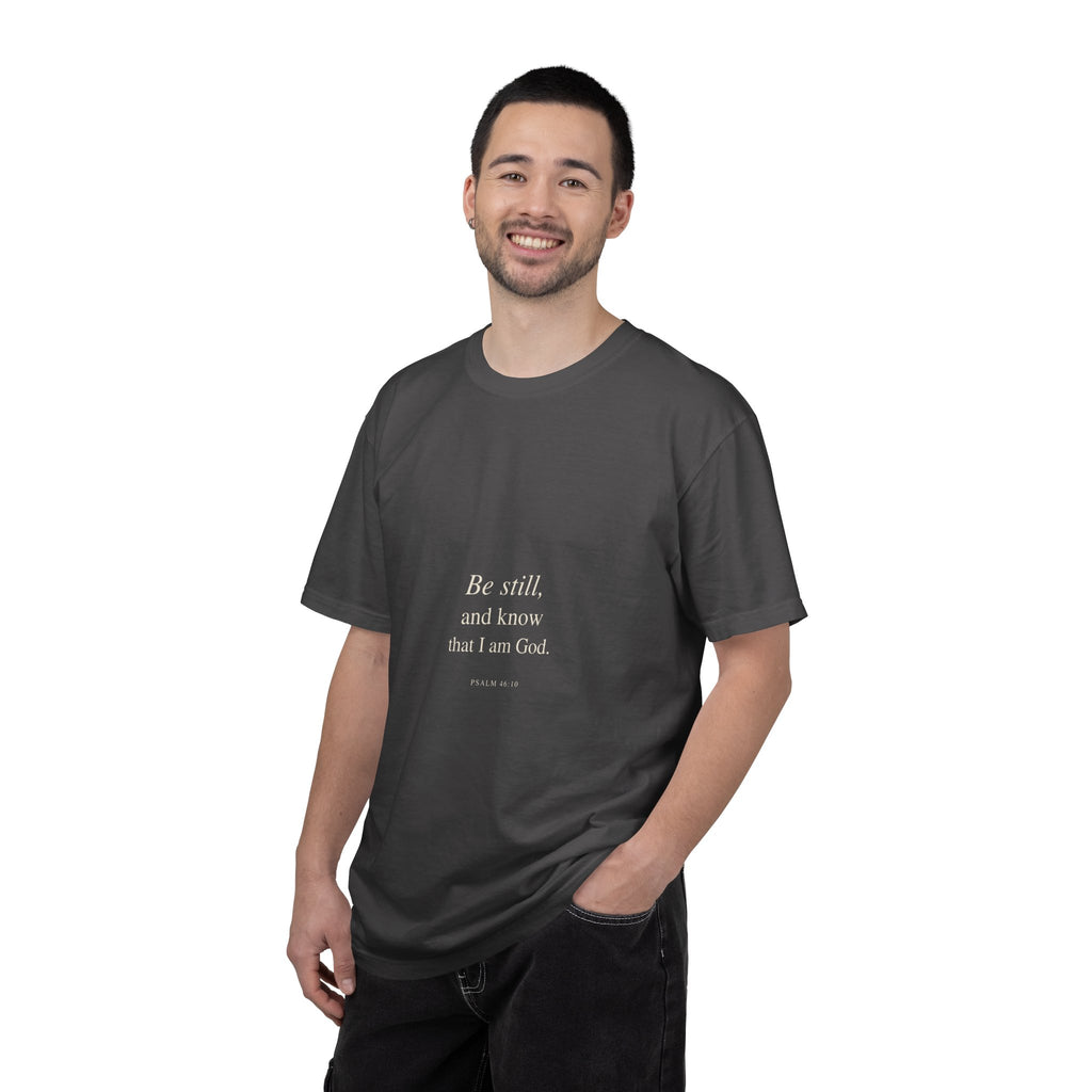 Classic White T-Shirt — Soft Garment-Dyed Crew Tee