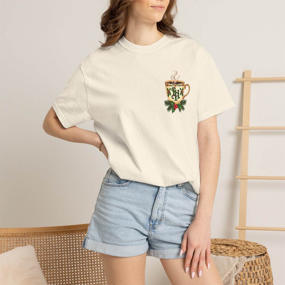 Christmas Morning Tee — Holiday Breakfast & Presents Graphic T-Shirt