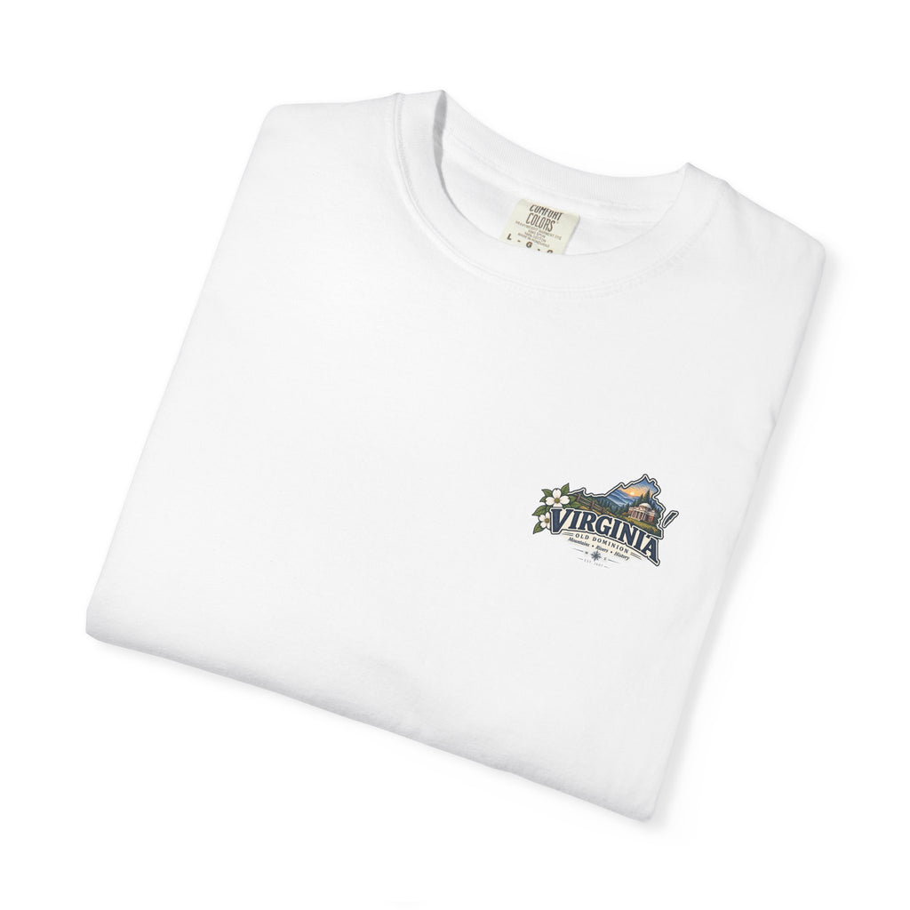 Virginia Scenic T-Shirt — Retro State Pride Design
