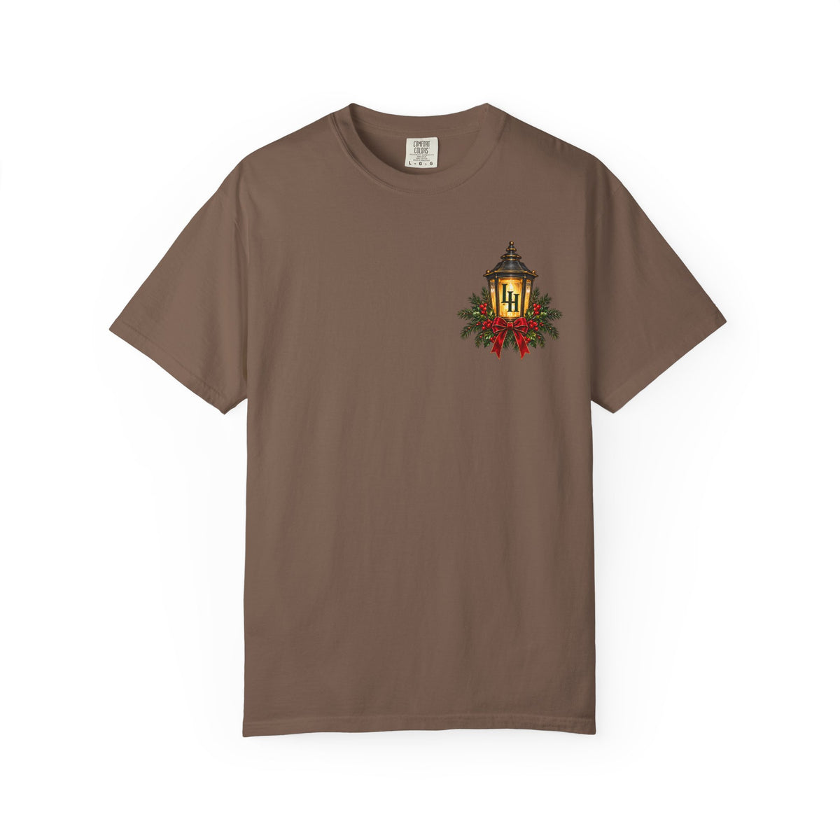 Christmas Porch Lantern T-Shirt — "Santa, We Left the Porch Light On" Holiday Tee