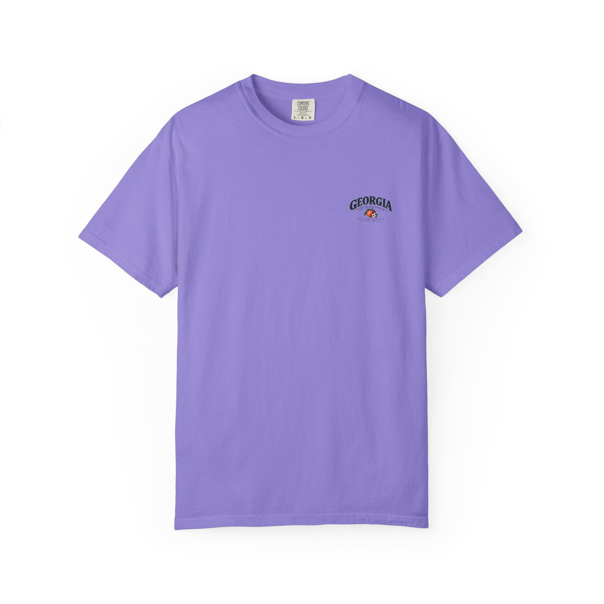 Georgia State T-Shirt — 'The Peach State' Scenic Back Print