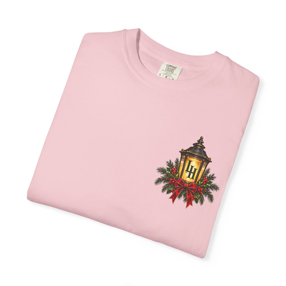 Christmas Porch Lantern T-Shirt — "Santa, We Left the Porch Light On" Holiday Tee