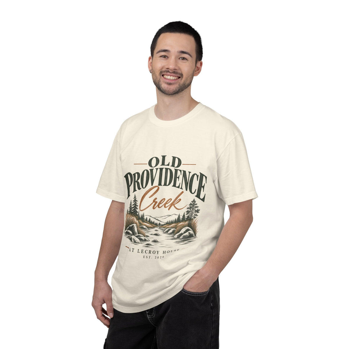 Old Providence Creek T-Shirt — Vintage Nature Graphic Tee
