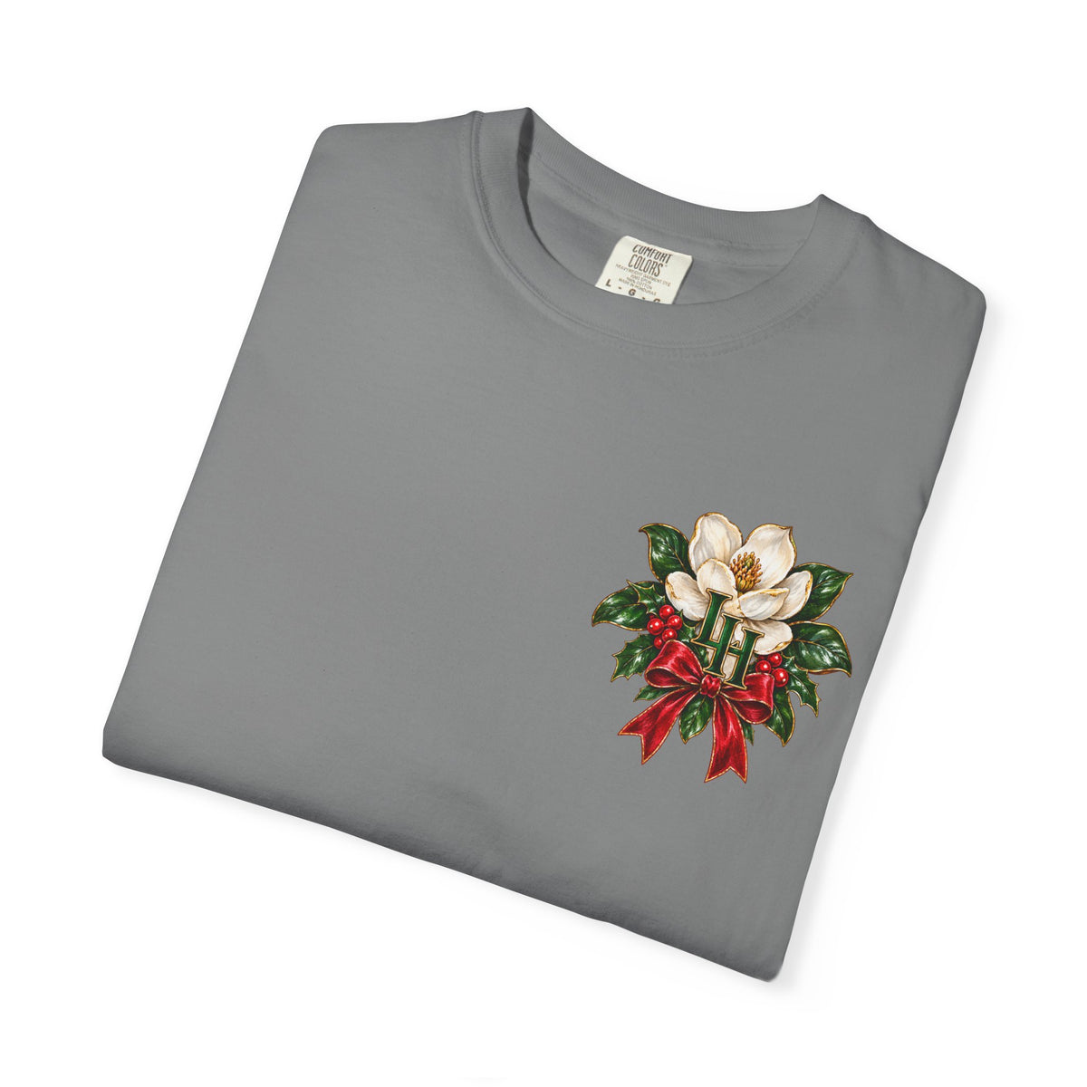 Christmas Magnolia T-Shirt — “A Very Merry Southern Christmas” Holiday Tee