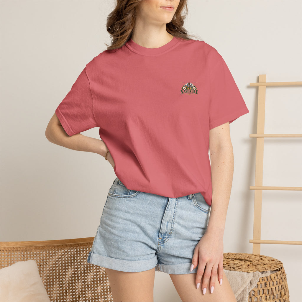 Nashville Skyline T-Shirt — Music City Souvenir Tee