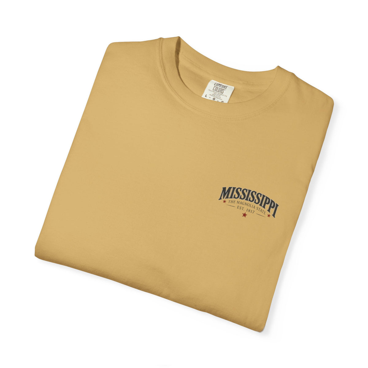 Mississippi Magnolia State T-Shirt — State Capitol & River Graphic