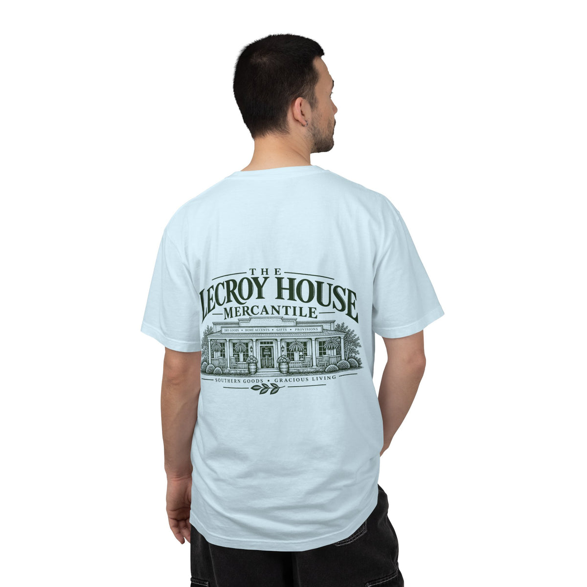 Lecroy House Mercantile T-Shirt — Vintage Storefront Graphic Tee
