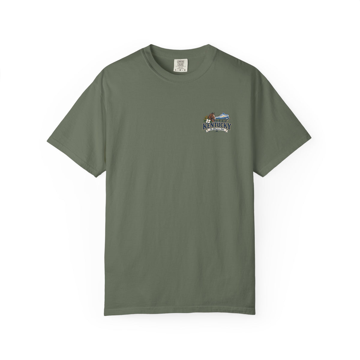 Kentucky Scenic Horseback T-Shirt — The Bluegrass State Graphic Tee
