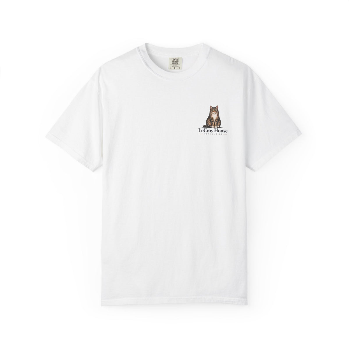 House Cat T-Shirt — "The House Cat" Vintage Cat Illustration (LeCroy House)