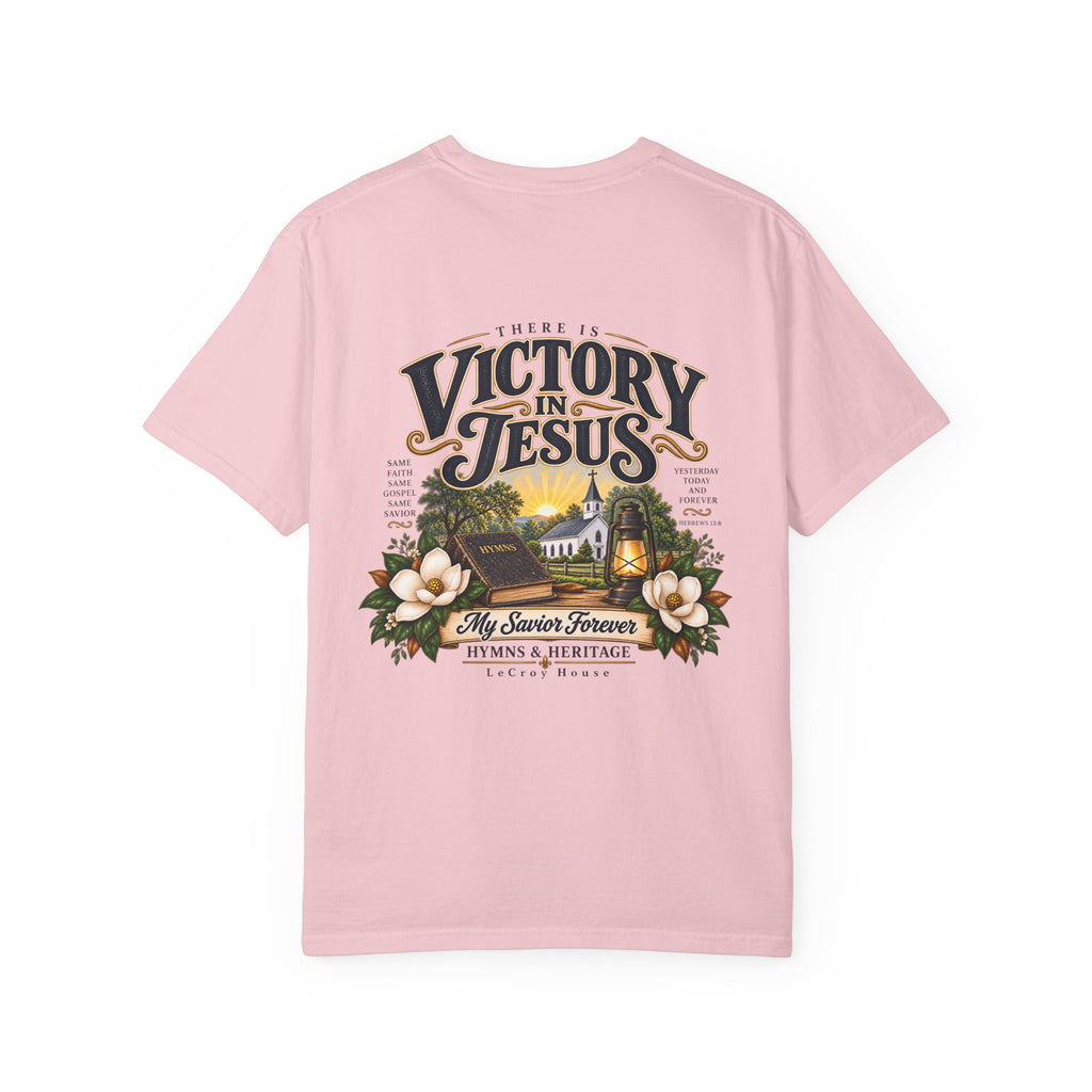 Victory in Jesus T-Shirt — Christian Faith Graphic Tee