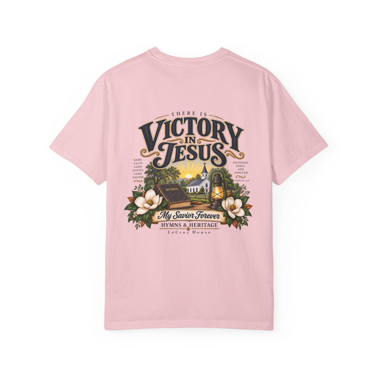 Victory in Jesus T-Shirt — Christian Faith Graphic Tee