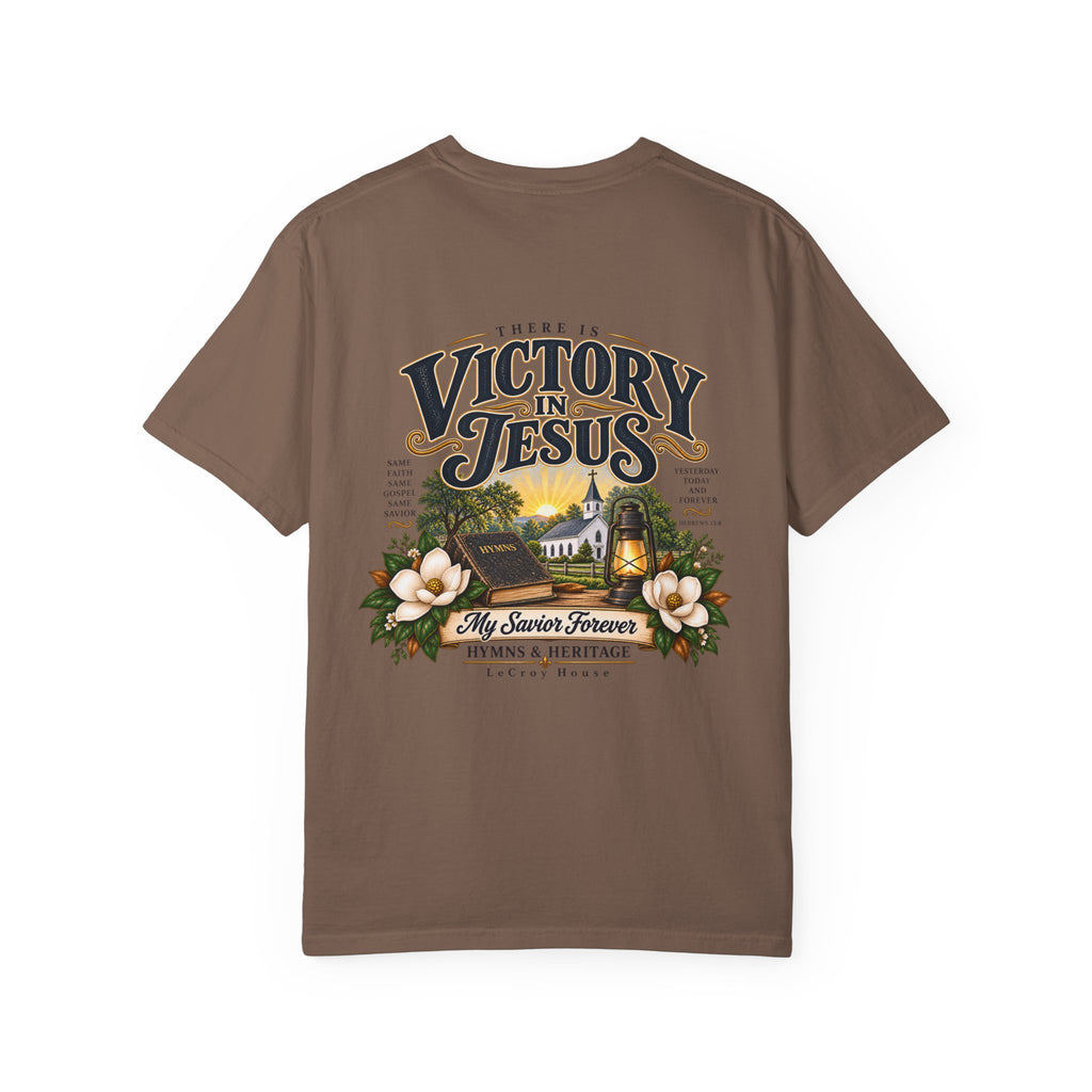 Victory in Jesus T-Shirt — Christian Faith Graphic Tee