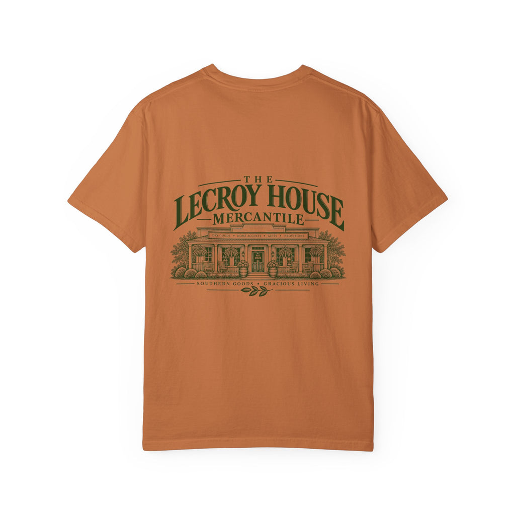 Lecroy House Mercantile T-Shirt — Vintage Storefront Graphic Tee