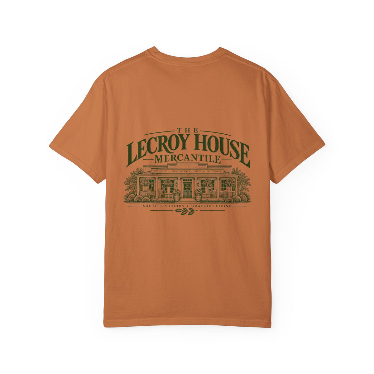 Lecroy House Mercantile T-Shirt — Vintage Storefront Graphic Tee