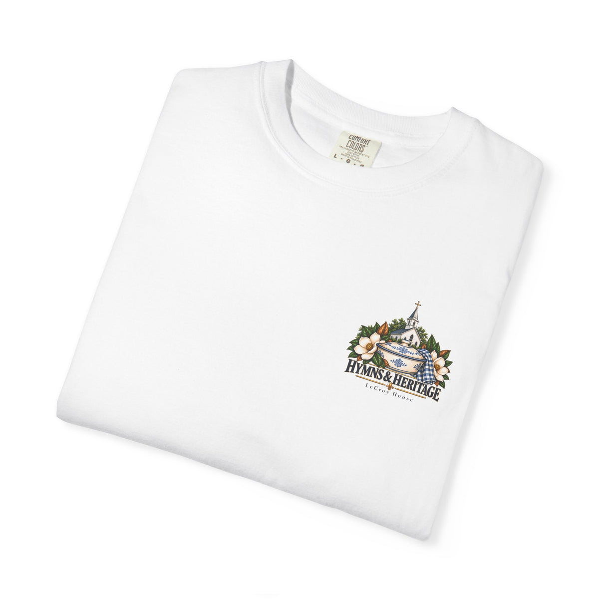 Dinner on the Grounds T-Shirt — Hymns & Heritage Southern Church Festival Tee