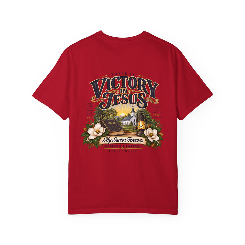 Victory in Jesus T-Shirt — Christian Faith Graphic Tee