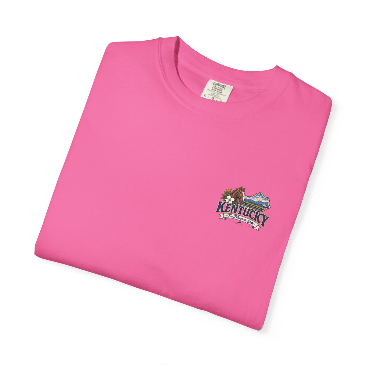 Kentucky Scenic Horseback T-Shirt — The Bluegrass State Graphic Tee