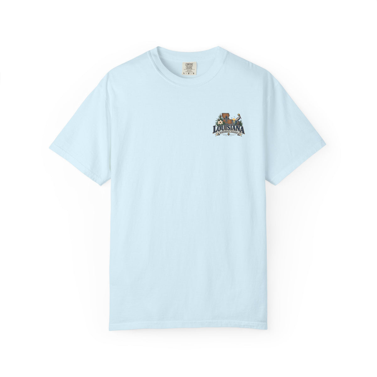 Louisiana Scenic T‑Shirt — State Souvenir Tee (Bayou, Jazz & Cajun Design)