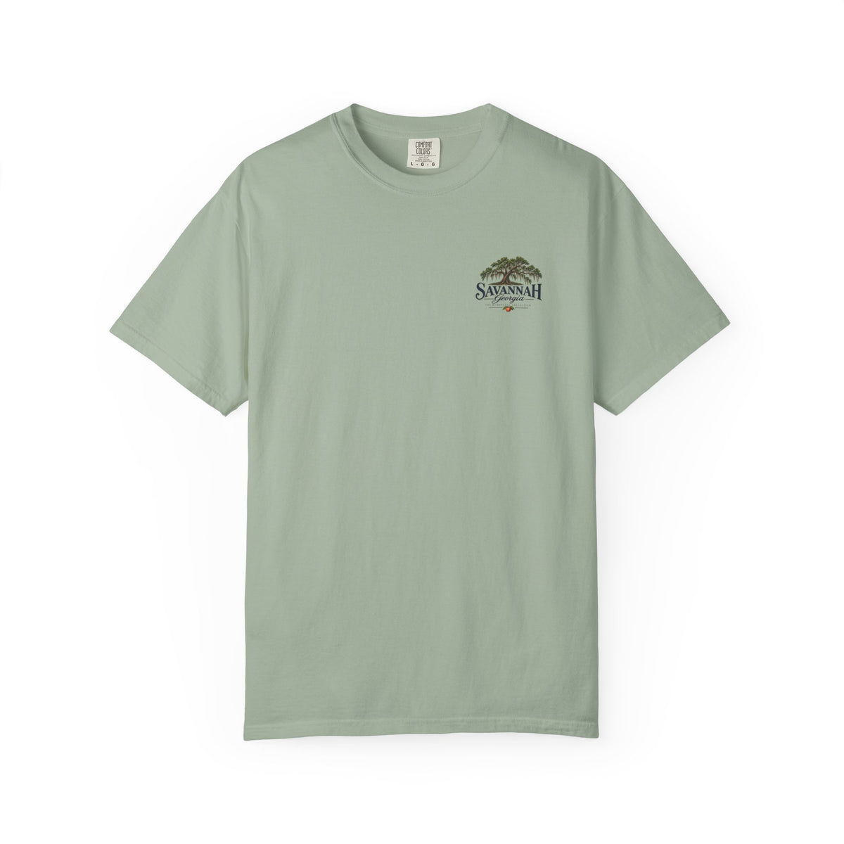 Savannah Georgia Scenic T-Shirt — Riverfront Ogeechee Park Design