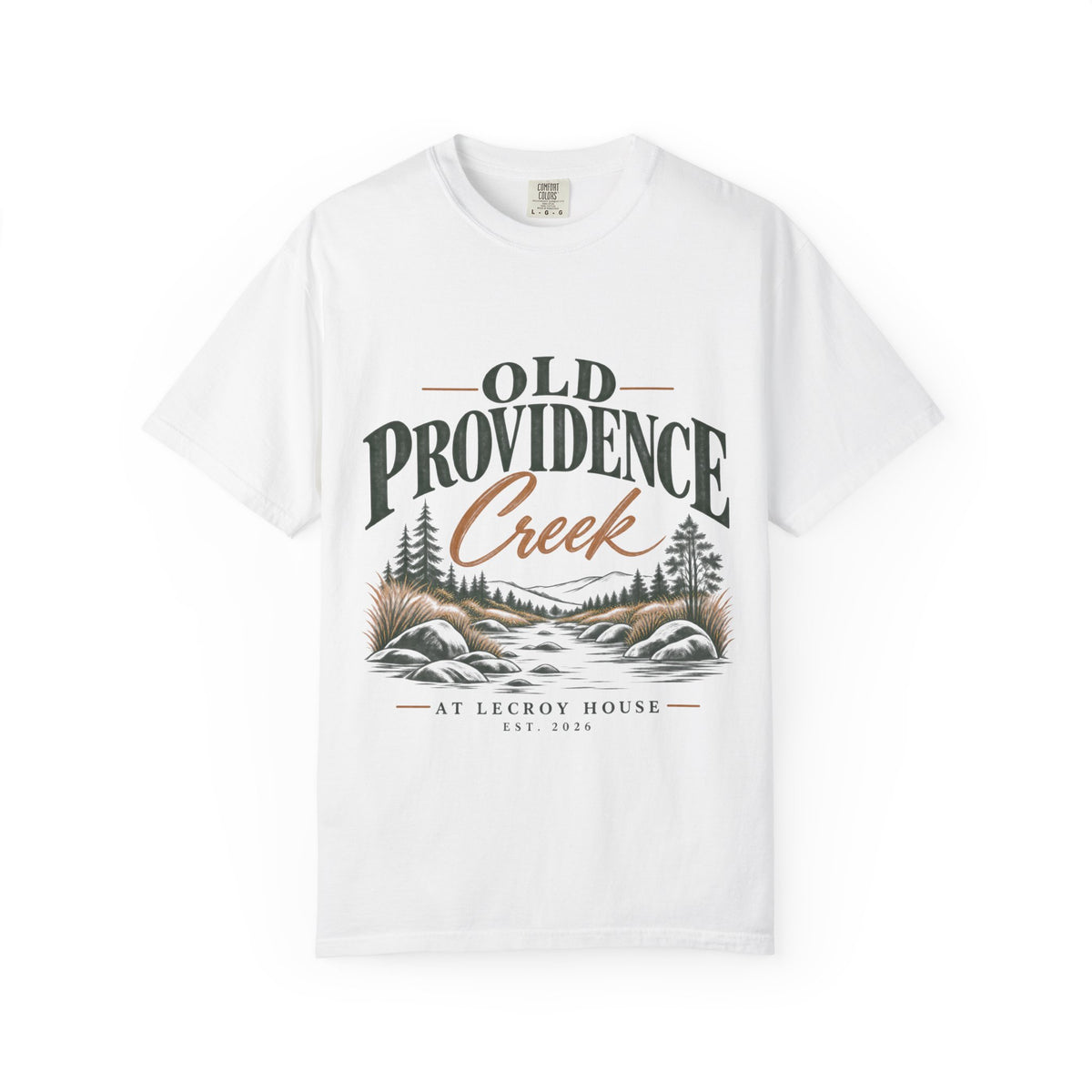 Old Providence Creek T-Shirt — Vintage Nature Graphic Tee