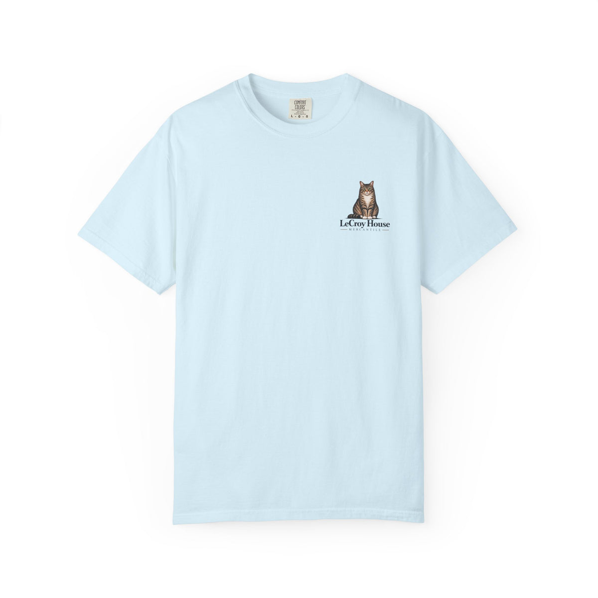 House Cat T-Shirt — "The House Cat" Vintage Cat Illustration (LeCroy House)