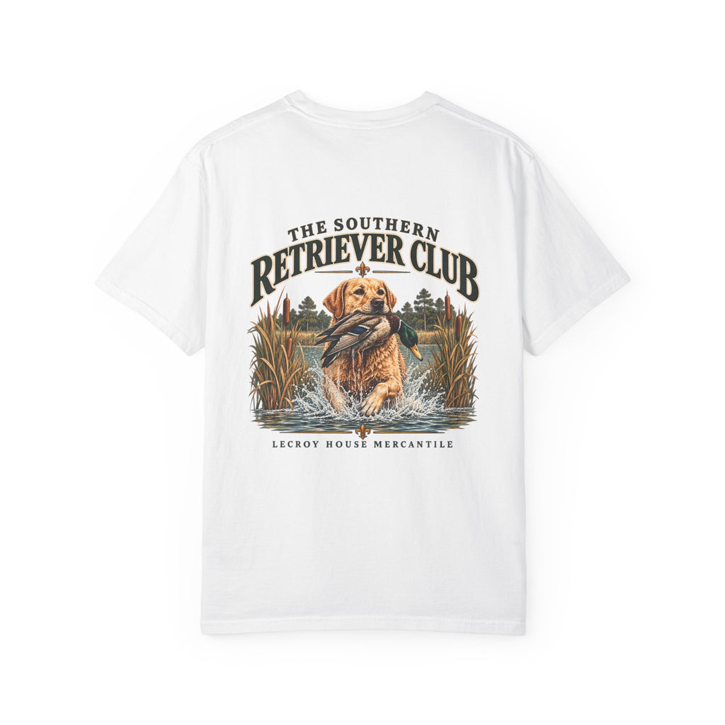 Retriever Club T-Shirt – 'The Southern Retriever Club' Hunting Dog Graphic Tee
