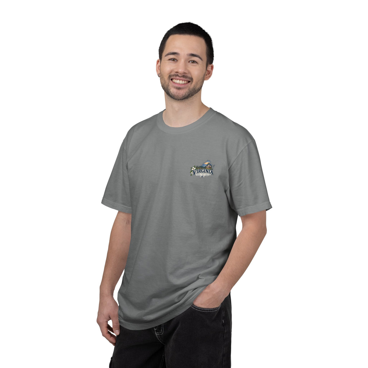 Virginia Scenic T-Shirt — Retro State Pride Design