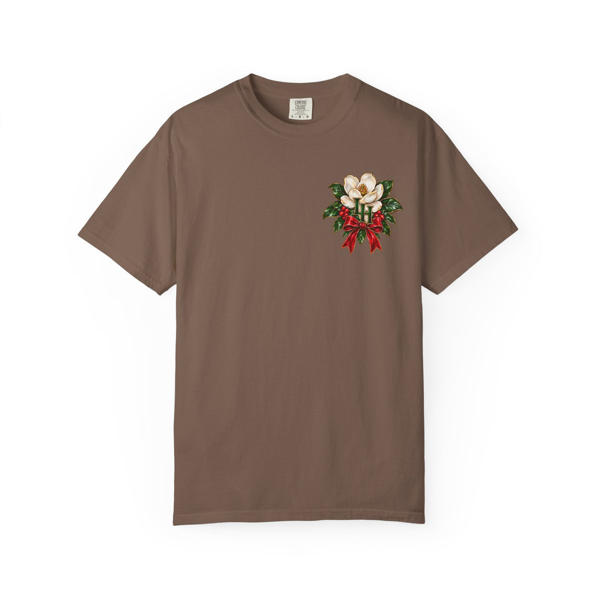 Christmas Magnolia T-Shirt — “A Very Merry Southern Christmas” Holiday Tee