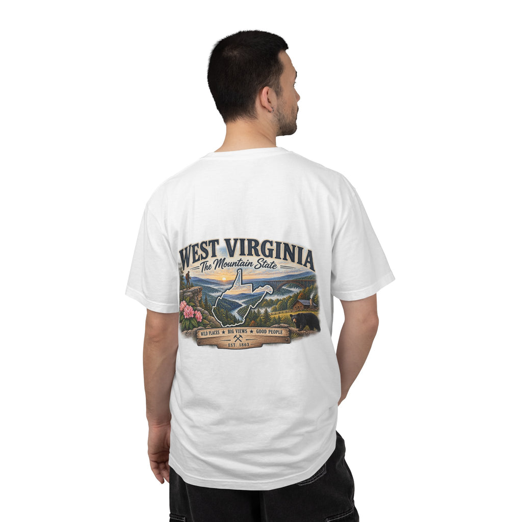 West Virginia Mountain State T-Shirt — Scenic State Pride Tee