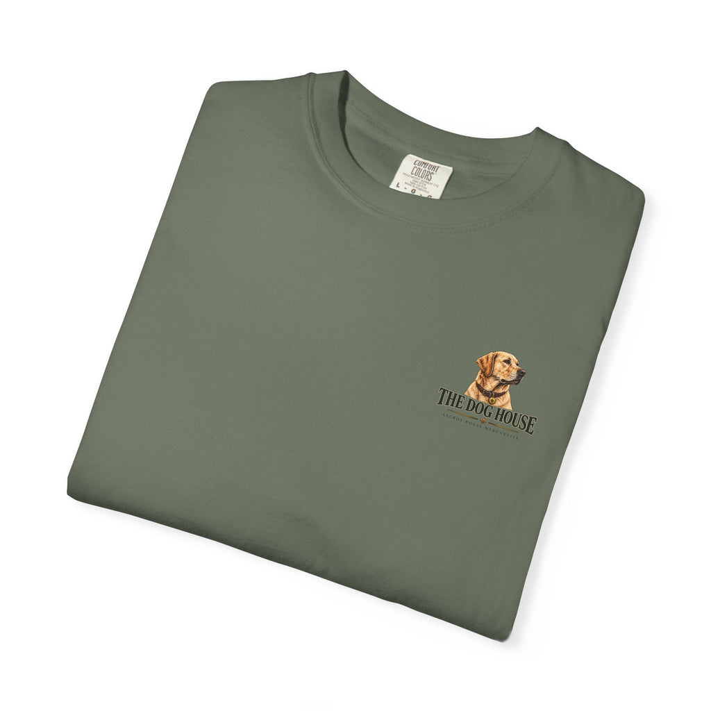 Dog House Graphic T-Shirt — 'The Dog House' Labrador Design