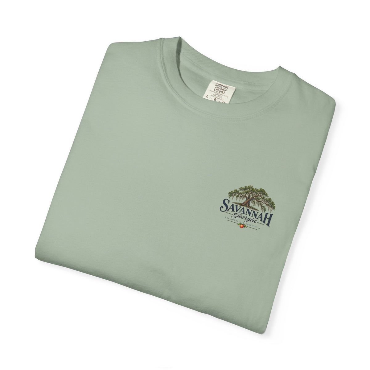 Savannah Georgia Scenic T-Shirt — Riverfront Ogeechee Park Design
